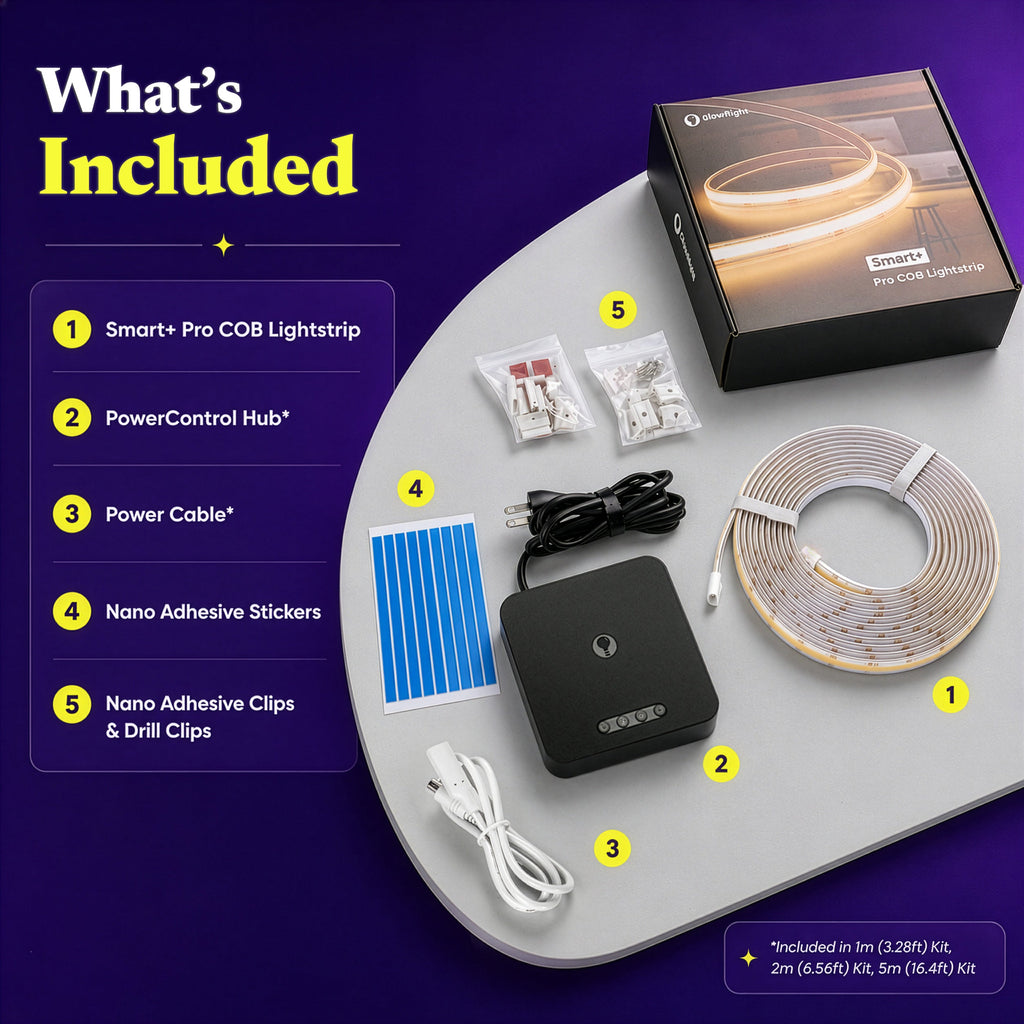 GlowRight Smart+ COB Lightstrip