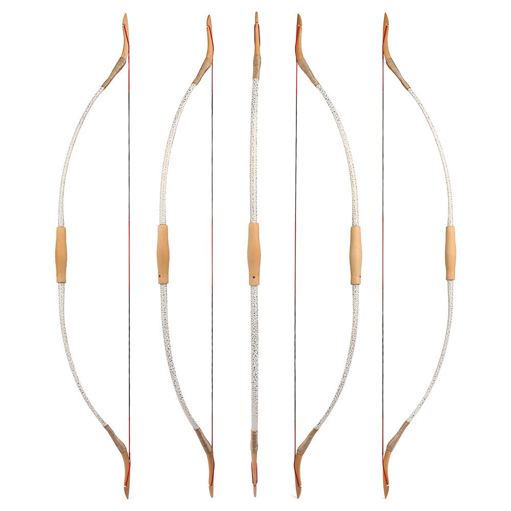 20-40lbs Archery Traditional Bow 53" Takedown Hunting Bow L/RH