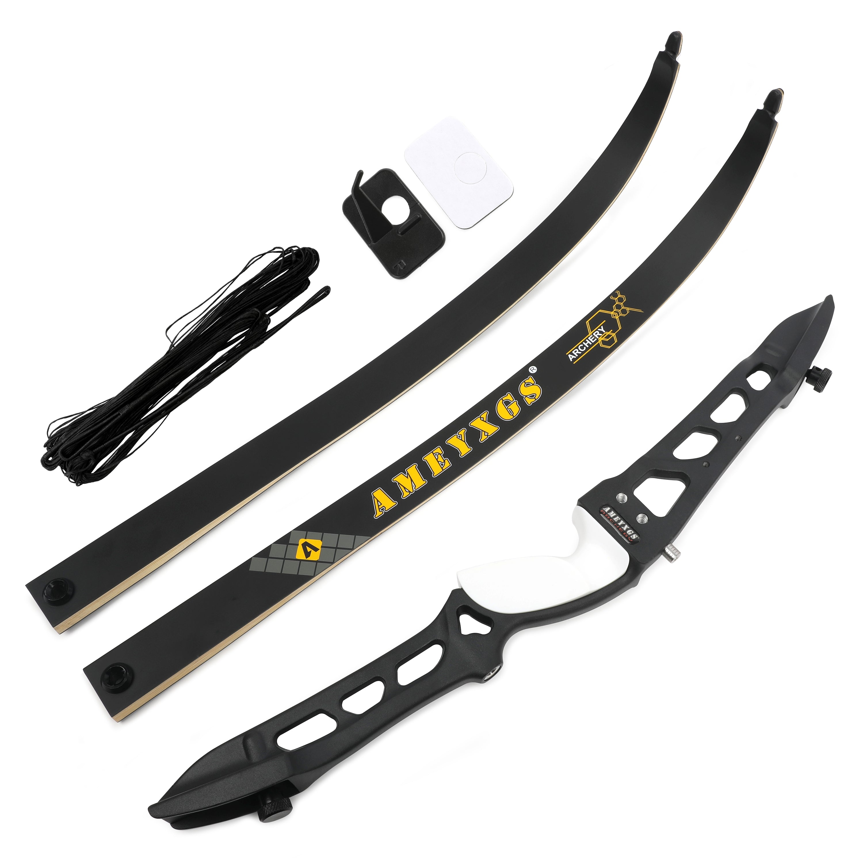 68" Competition Target Recurve Bow, 36lbs Takedown Archery Set