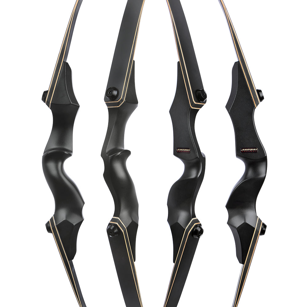 60" Archery Recurve Bow 25-65lbs Shooting Bow RH Hunting