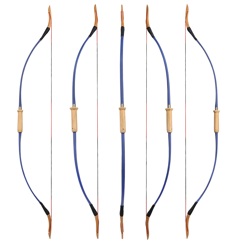 20-40lbs Archery Traditional Bow 53" Takedown Hunting Bow L/RH