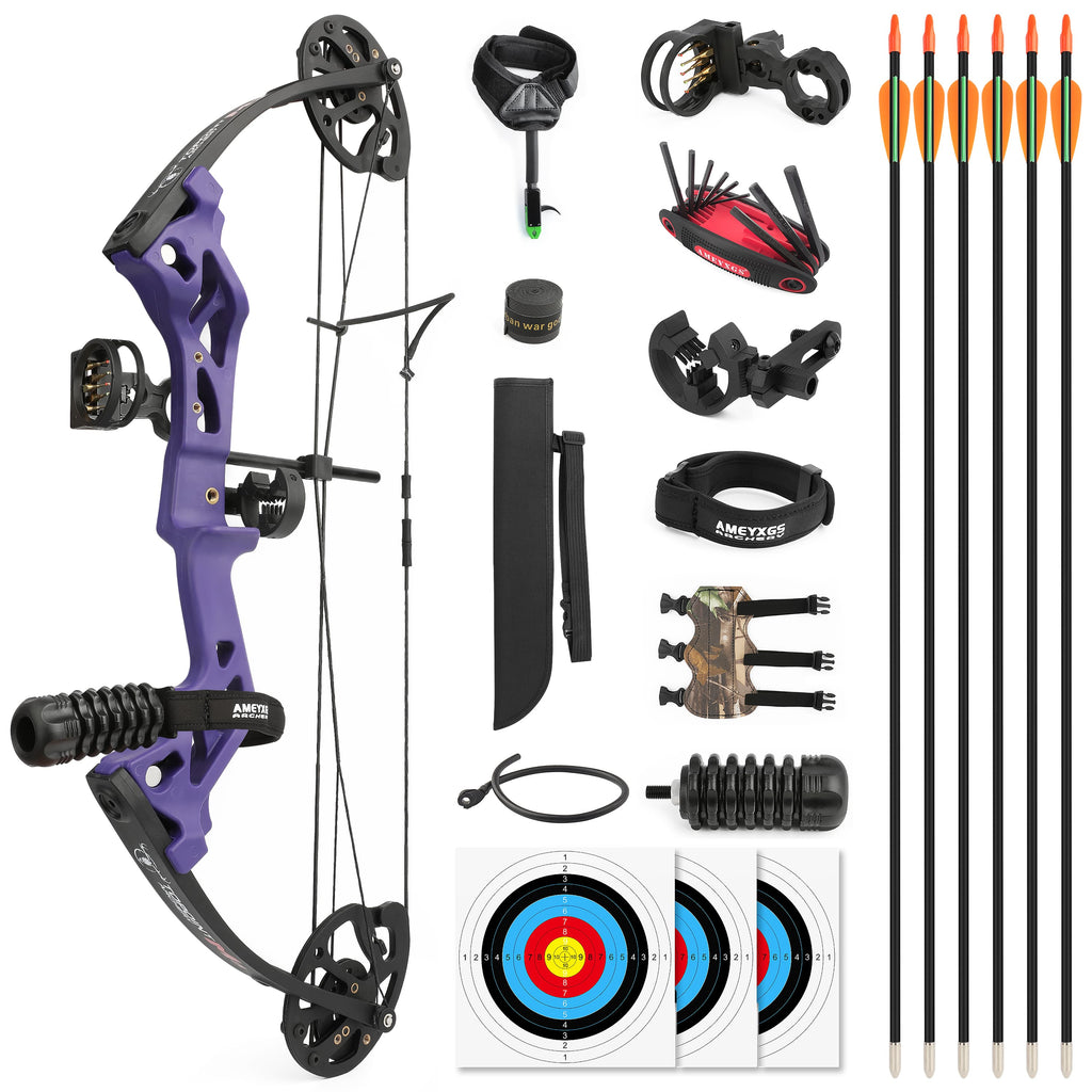 TOPOINT M3 Compound Bow and Arrows for Youth Kids