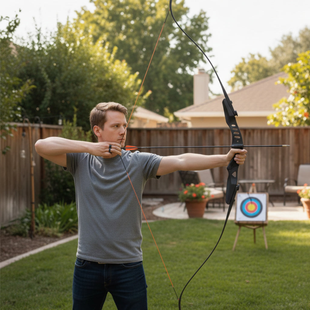 Archery ILF Recurve Bow 20lbs Shooting Bow RH Hunting